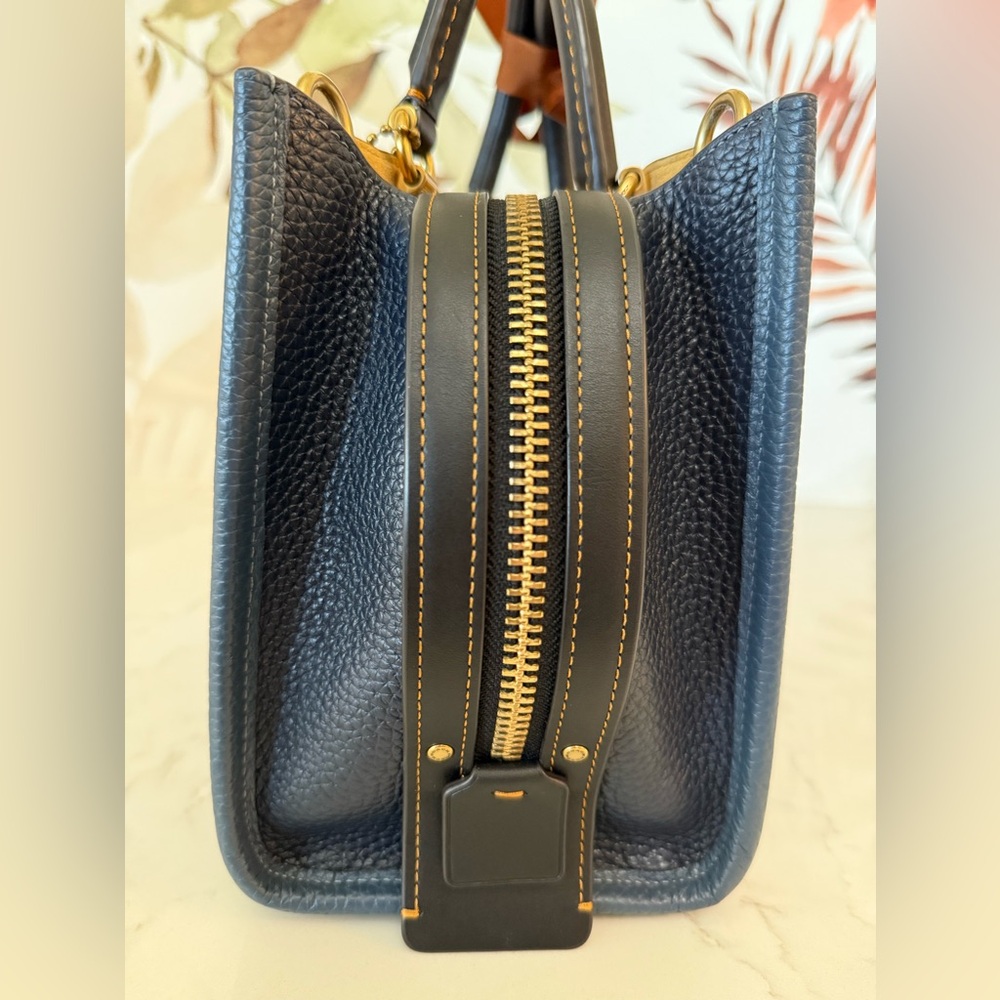 NWOT Coach Rogue 25, Denim Multi (Blue/Navy) - Picture 5 of 14